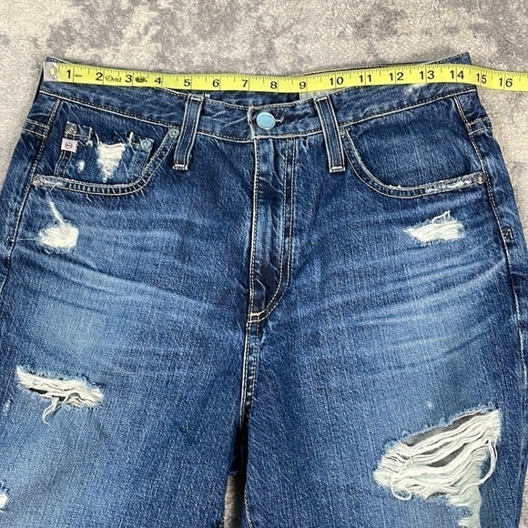 NWT AG Adriano Goldschmied Phoebe Vintage High Waisted Tapered Leg Jeans Sz 29R - Picture 6 of 11